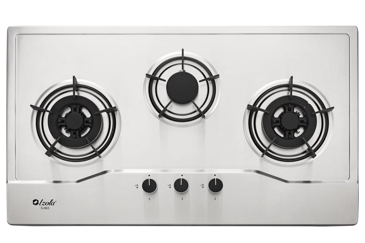 Izola Stainless Steel Built-In Hob (S-863)